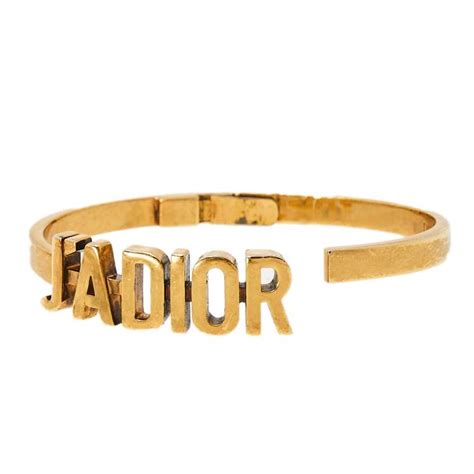 dior gold bracelets|christian dior j'adior bracelets.